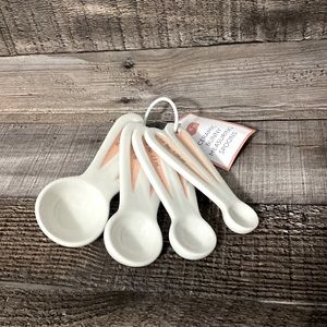 Ceramic measuring spoons